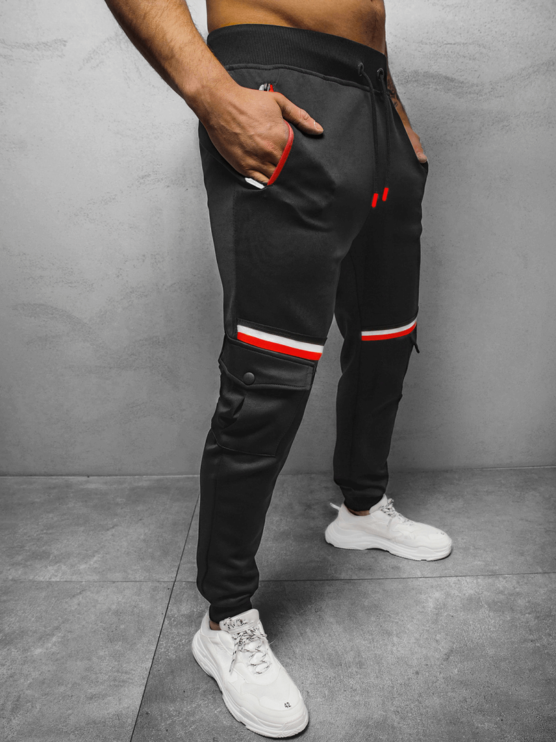 Штани спортивні чоловічі Чорнi OZONEE JS/K10276