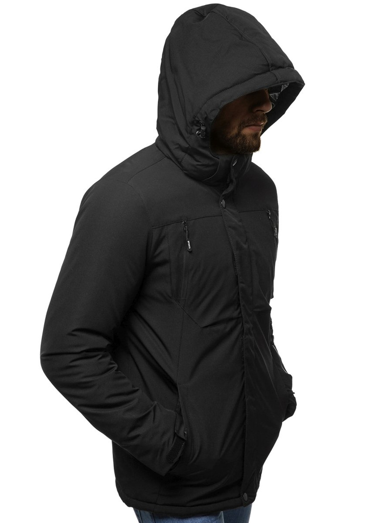 Куртка чоловіча Чорна OZONEE O/9802