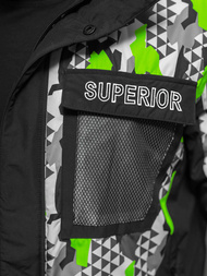 Kurtka przejściowa męska moro-zielona OZONEE JS/M36/406