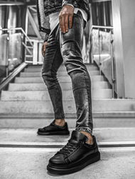 Sneakersy czarne OZONEE CH/257