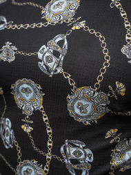 T-shirt męski czarny OZONEE O/PT012