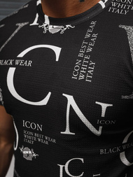 Футболка Чоловіча Чорна OZONEE O/T6482