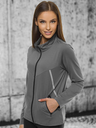 Kurtka damska przejściowa szara OZONEE JS/M20320