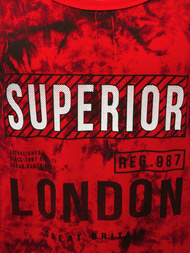 T-Shirt męski bez rękawów czerwony OZONEE JS/SS11037