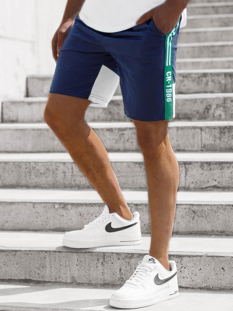 Spodenki męskie granatowe OZONEE JS/KS2501