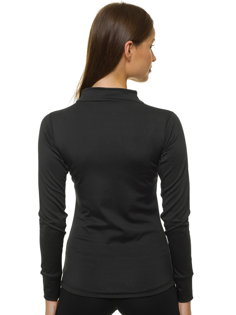 Bluza damska rozpinana czarna OZONEE JS/HD151/1