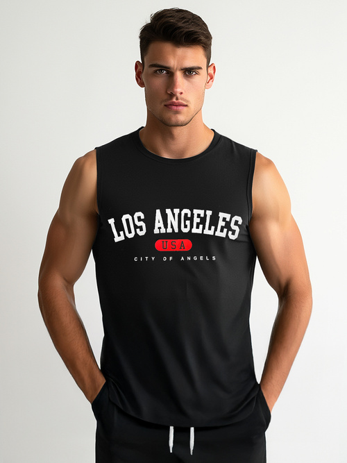 Футболка Чоловіча Чорна OZONEE JS/8B1715/3