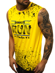 Майка чоловіча Жовтий OZONEE JS/KS2075