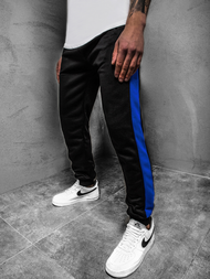 Штани спортивні чоловічі Чорно-Синiй OZONEE JS/JZ11003Z