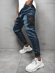 Штани чоловічі джоггери Темно-синi OZONEE OT/1081