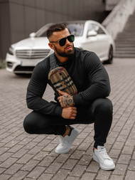 Спортивний костюм чоловічій Чорний OZONEE JS/68C10385/3Z