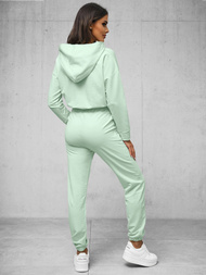 Жіночий спортивний костюм з двох частин Яскраво-м’ятні OZONEE O/12108Z
