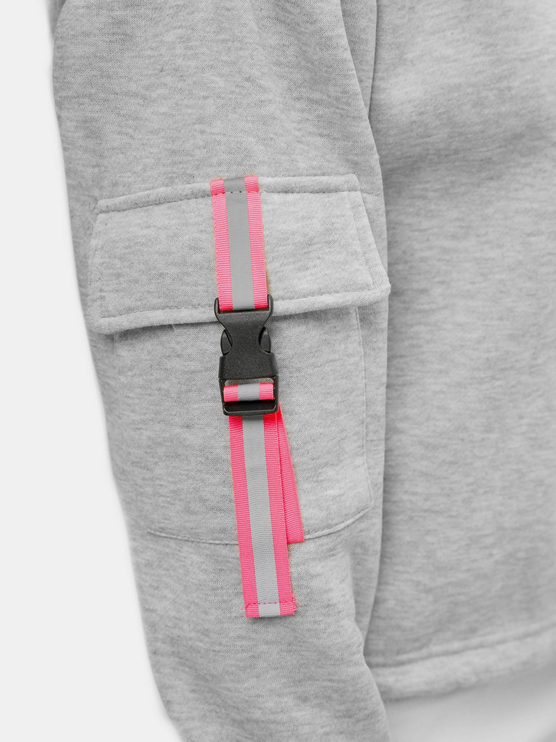 Жіноча Толстовка Графітова OZONEE JS/B26031Z