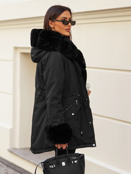 Куртка жіноча Чорна OZONEE JS/16M9062/392Z