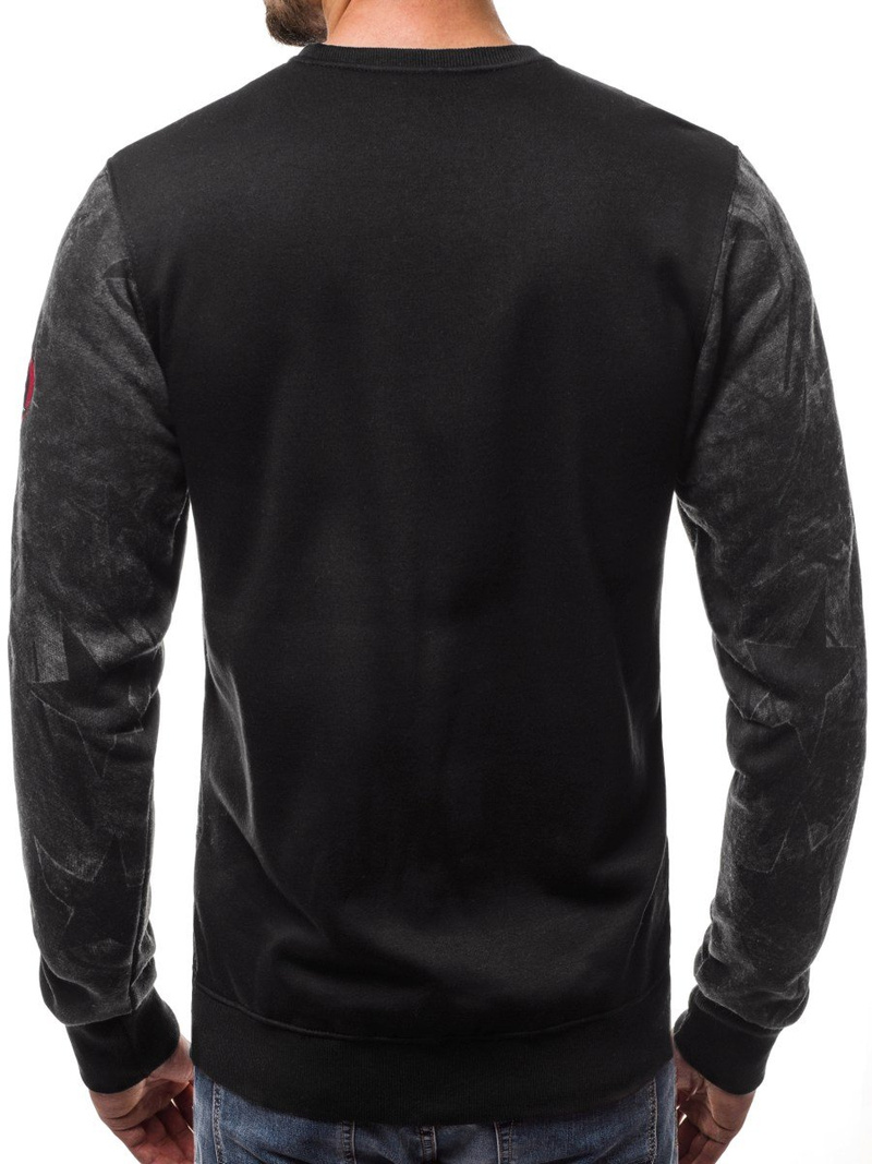 Bluza męska grafitowa OZONEE JS/DD250Z