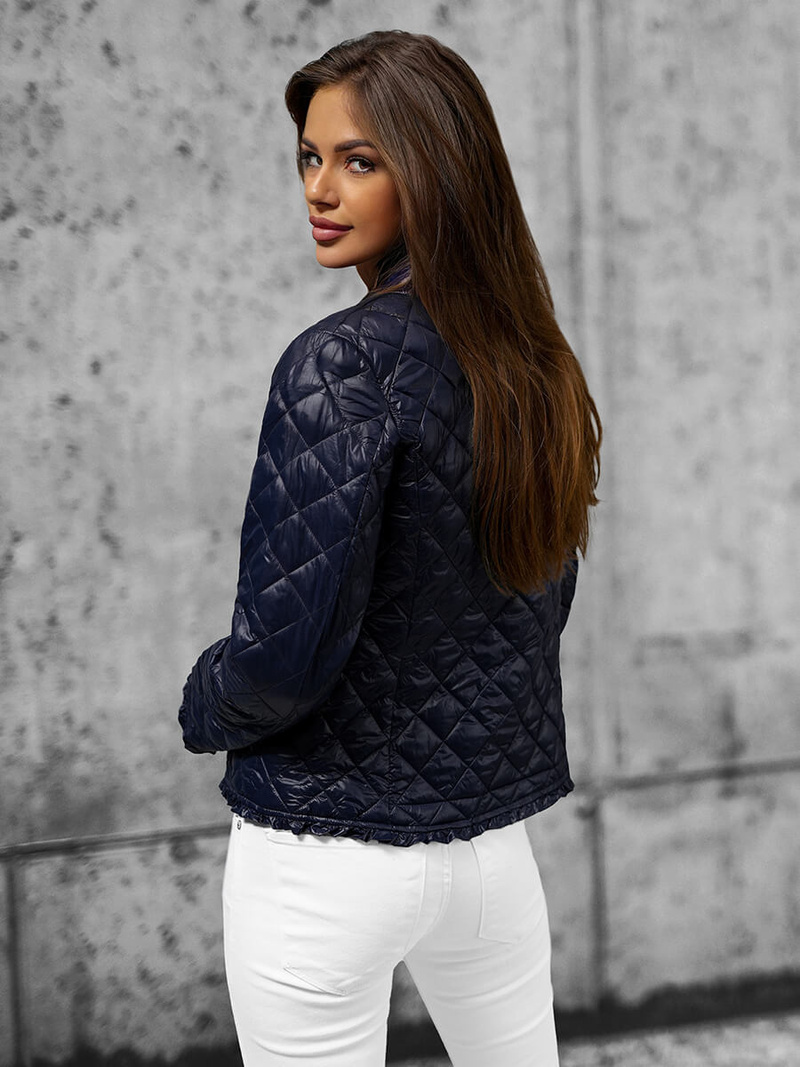 Куртка жіноча tемно-cиня OZONEE O/H956