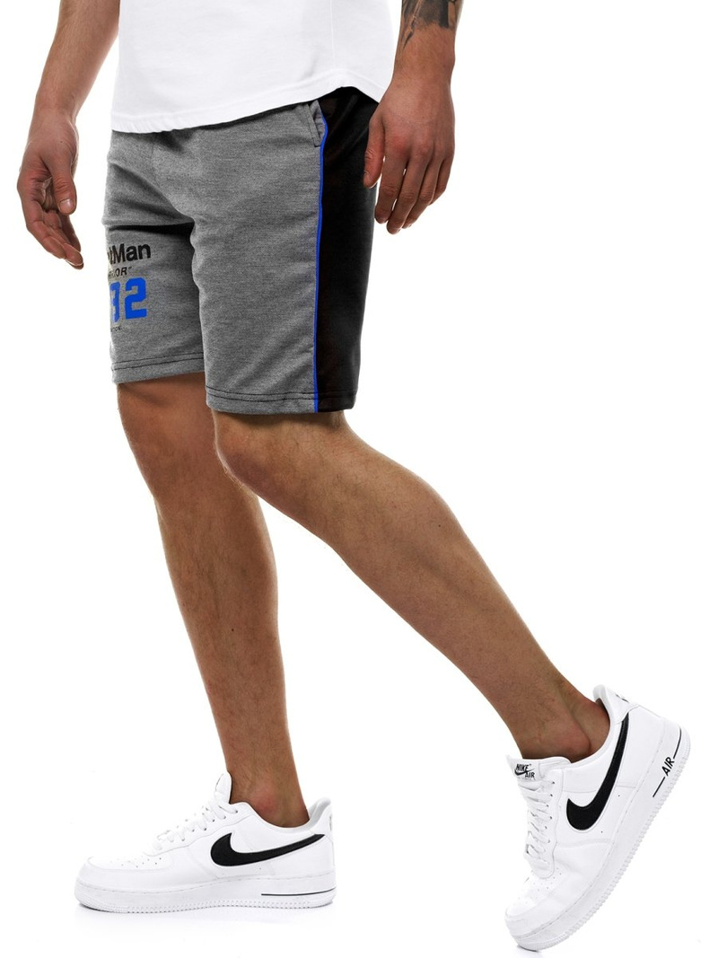 Spodenki męskie szare OZONEE JS/KK300183