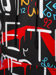 Толстовка чоловіча чорна OZONEE JS/8B1233/3