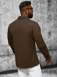 Толстовка чоловіча Коричнева OZONEE O/TB2271