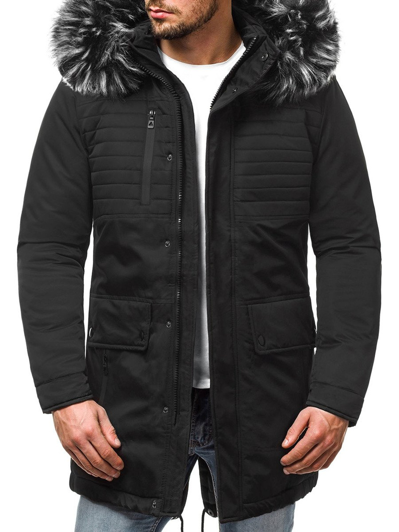 Куртка чоловіча Чорна OZONEE O/99115