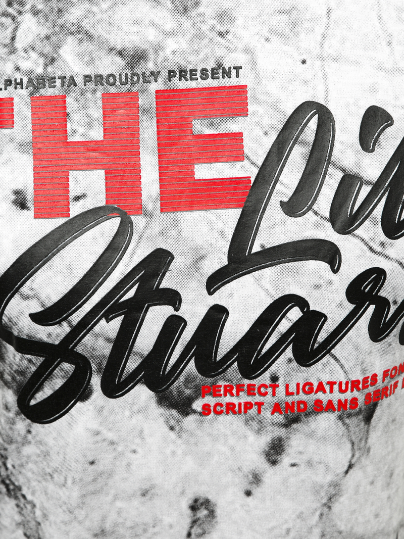 T-Shirt męski z nadrukiem biały OZONEE JS/SS10923Z