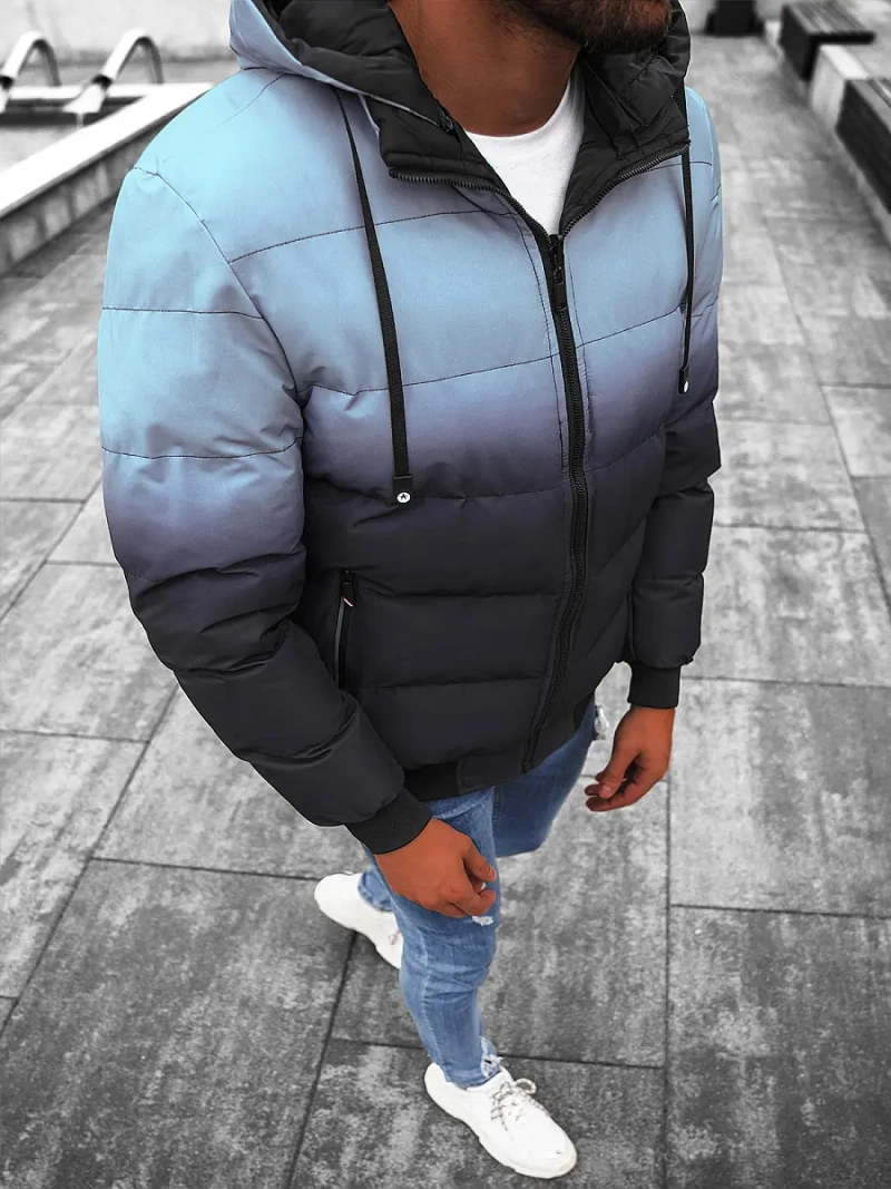 Чоловіча зимова куртка Яскраво-синьо/Ультрамаринова OZONEE JS/M760/105