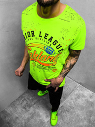 T-Shirt męski zielony OZONEE JS/KS1975Z