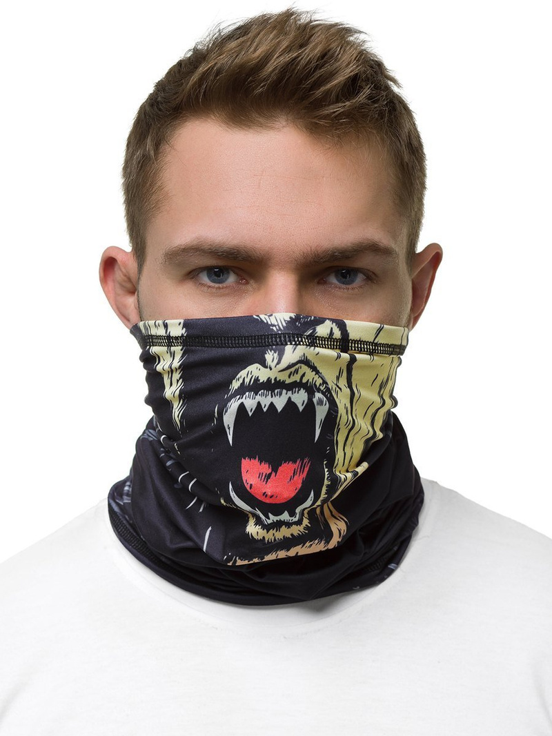 Димохідна хустка темно-темно-синій OZONEE JS/YW05015