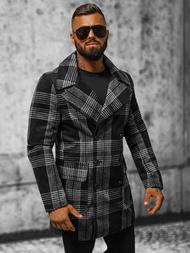 Пальто чоловіче Чорний OZONEE JS/JP1193Z