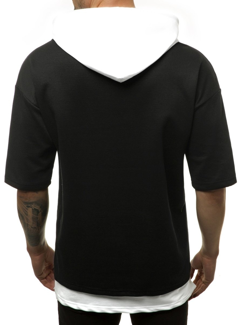 Толстовка чоловіча Чорна OZONEE MACH/1189