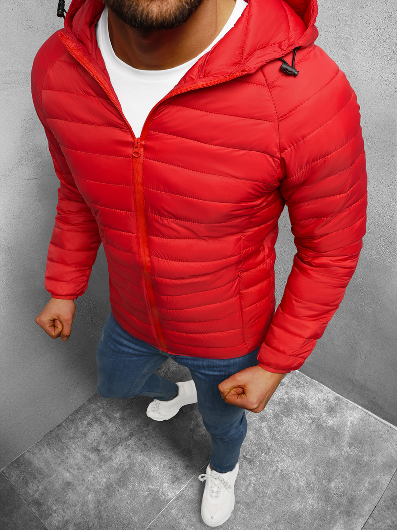 Куртка чоловіча червона OZONEE JS/HM112/5