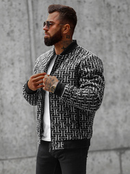 Куртка чоловіча Чорно-Сiра OZONEE O/3A55