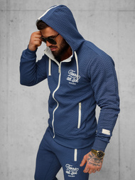 Komplet dresowy męski indygo OZONEE O/FF5032AB