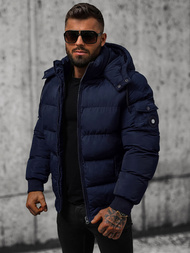 Куртка чоловіча Темно-Синя OZONEE JS/27M8111