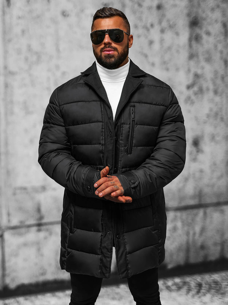 Куртка Чоловіча Чорна OZONEE JS/22M63/392