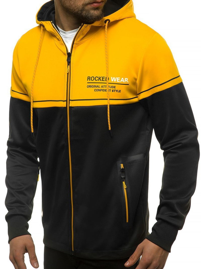 Bluza męska czarna OZONEE JS/DD20122