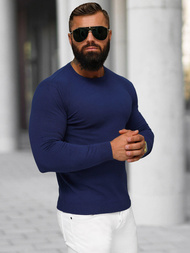Sweter męski ciemno-niebieski OZONEE NB/MMB602/5Z