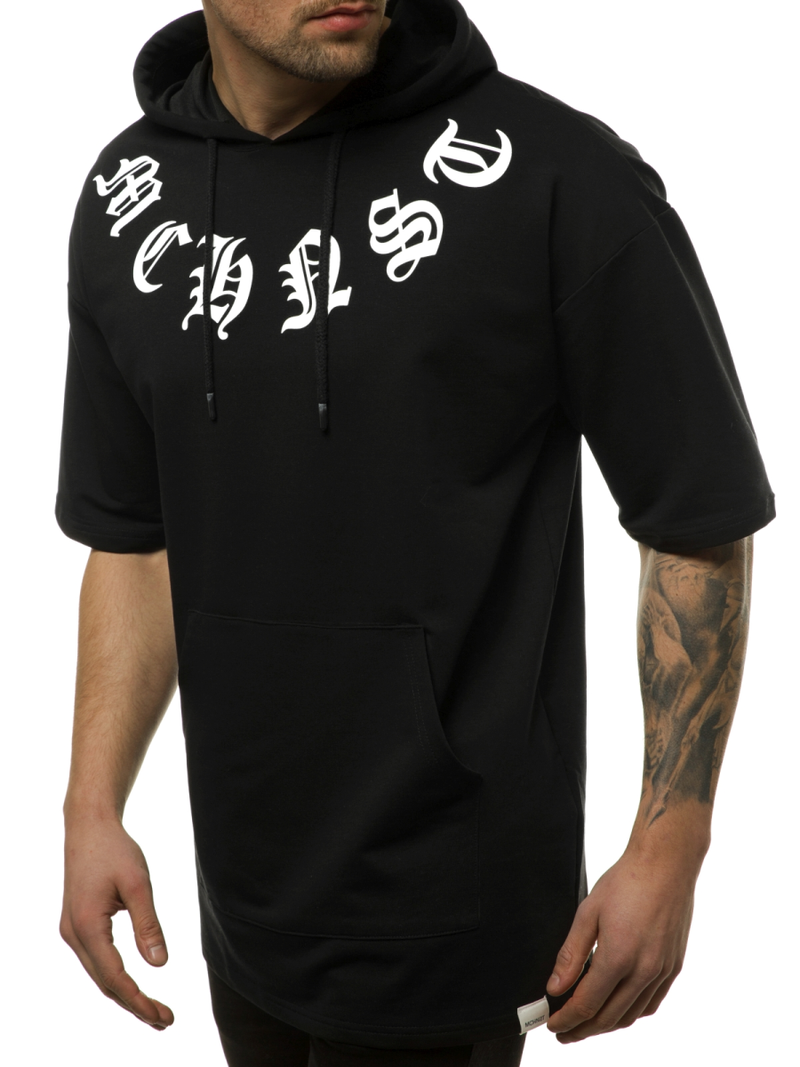 Толстовка чоловіча Чорна OZONEE MACH/1183