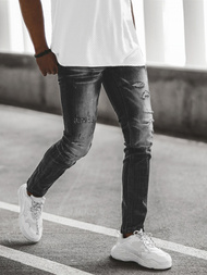 Spodnie jeansowe męskie szare OZONEE NB/MP0005GZ