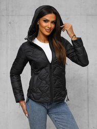 Куртка жіноча Чорна OZONEE JS/16M9239/392