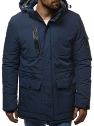 Kurtka zimowa męska granatowa OZONEE O/9803