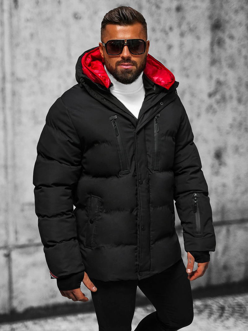 Куртка Чоловіча Чорна OZONEE JS/5M771/392