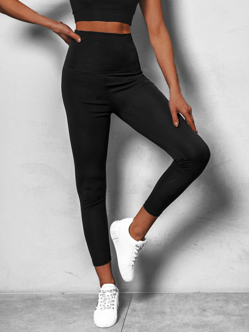 Legginsy damskie czarne OZONEE O/TS204/1Z