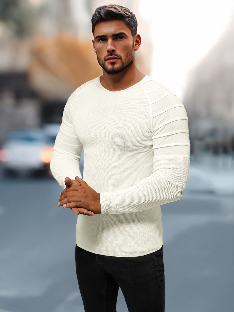 Светр Кремовий OZONEE L/2500Z