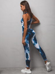 Komplet sportowy dwuczęściowy granatowy OZONEE JS/YW88040Z