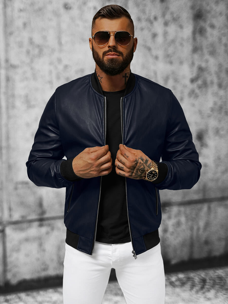 Куртка чоловіча Темно-Синя/2 OZONEE N/6707Z