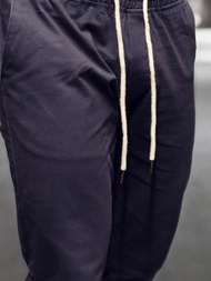 Spodnie męskie chino joggery granatowe/2 OZONEE JB/JP1145/16