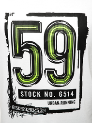 T-Shirt męski bez rękawów biały OZONEE JS/KS2097