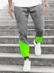 Spodnie dresowe męskie grafitowe OZONEE JS/K60008