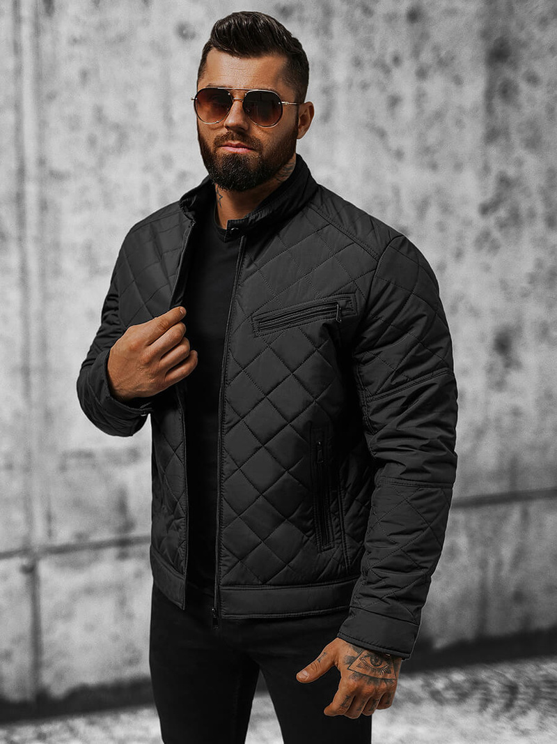 Куртка чоловіча Чорна OZONEE JS/22M306/392